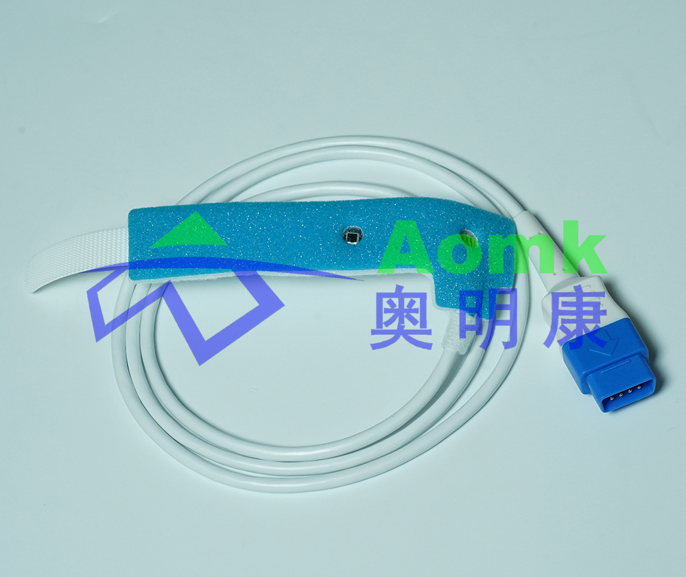 Disposable pulse oximetry sensor 0.9M (GE Omeda DB9 9PIN sponge L-type) -203OH